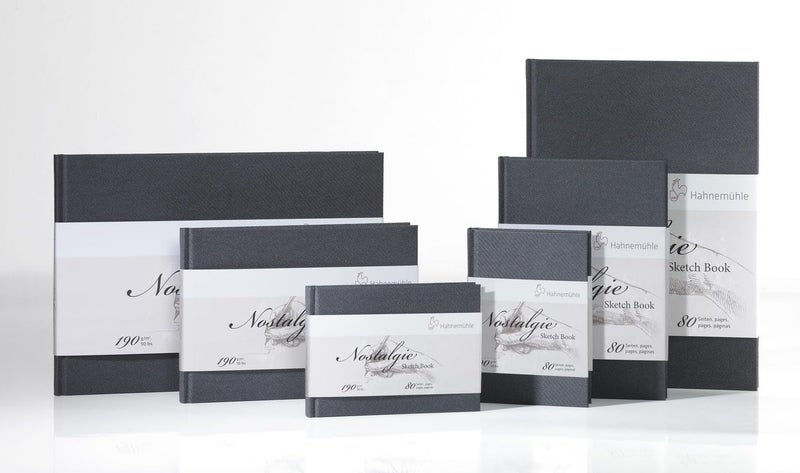 HahnemÃ¼hle دفتر رسم نوستالجيا 190غ/م²، دفتر رسم، A6، عمودي، 40 ورقة - Image 4